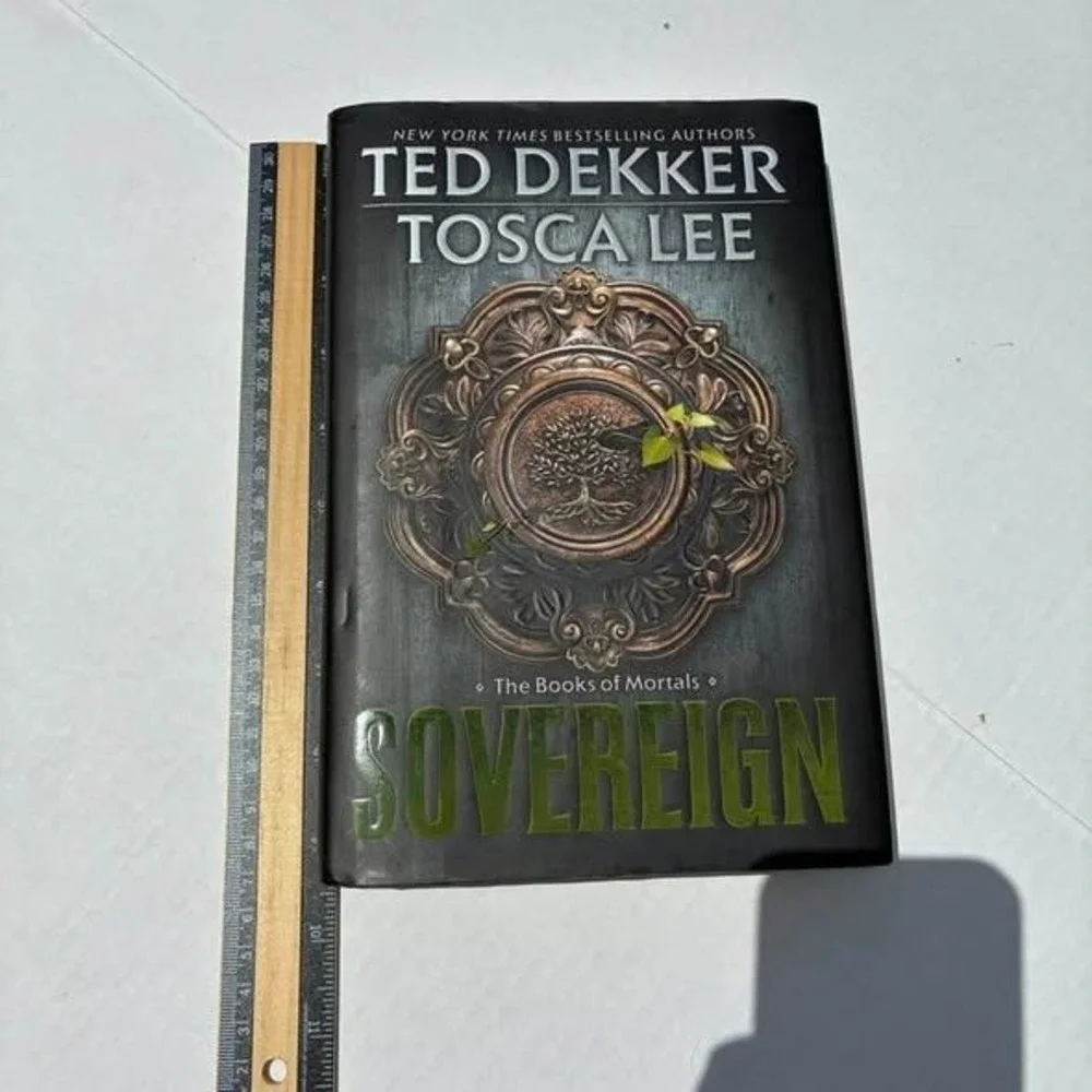 Sovereign Ted Dekker Tosca Lee Hardcover Book 3 Books of Mortals 1